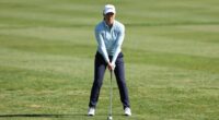 proper aligned golf stance