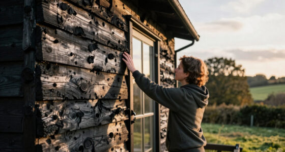 Built Works wraps Yogi's Cabin in East Sussex with charred wood