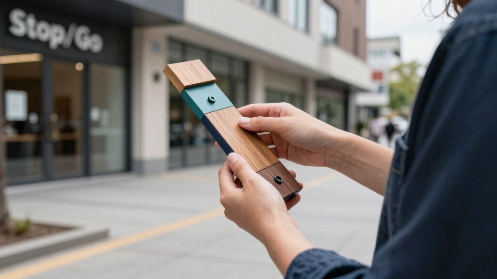 German designers create unconventional doorstops for Stop/Go exhibition at 3 Days of Design
