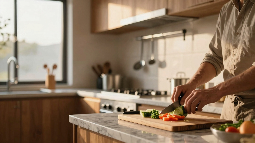 Lenny Kravitz’s Steel and Wood Kitchen Is a Study in Tactile Appeal – It Perfects Layered Neutral Trends for 2026