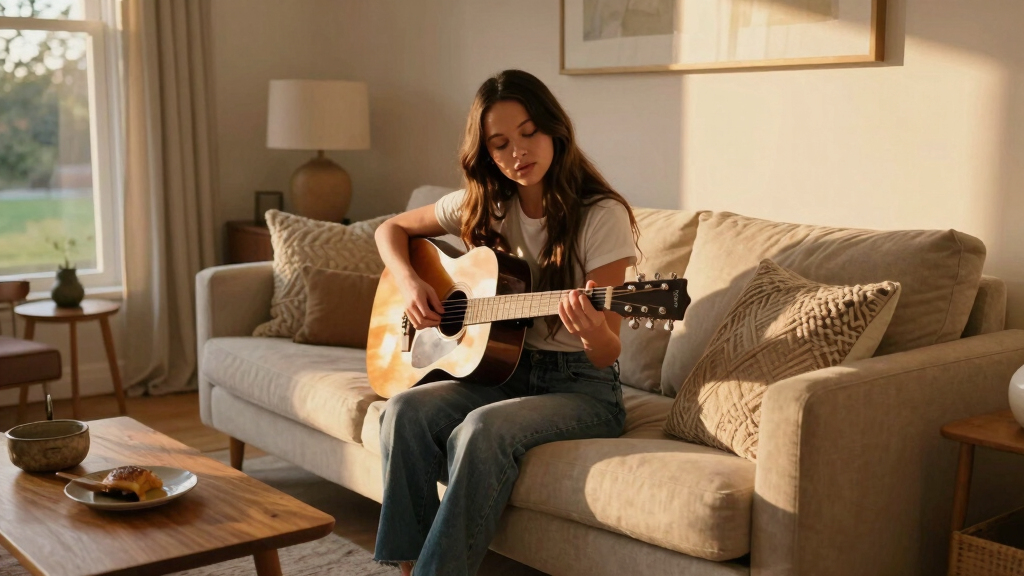 Olivia Rodrigo’s Cozy Neutral Living Room Is a Masterclass in Midcentury Comfort – It Perfects Warm Interior Styling for 2026