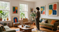 Visiting David Hockney's '90s Los Angeles Home Was Like Stepping Into One of His Paintings – Tour His Pink and Green Dreamscape of a Living Room