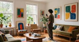 Visiting David Hockney's '90s Los Angeles Home Was Like Stepping Into One of His Paintings – Tour His Pink and Green Dreamscape of a Living Room
