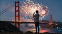 Golden Gate Bridge Fireworks