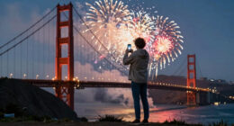 Golden Gate Bridge Fireworks