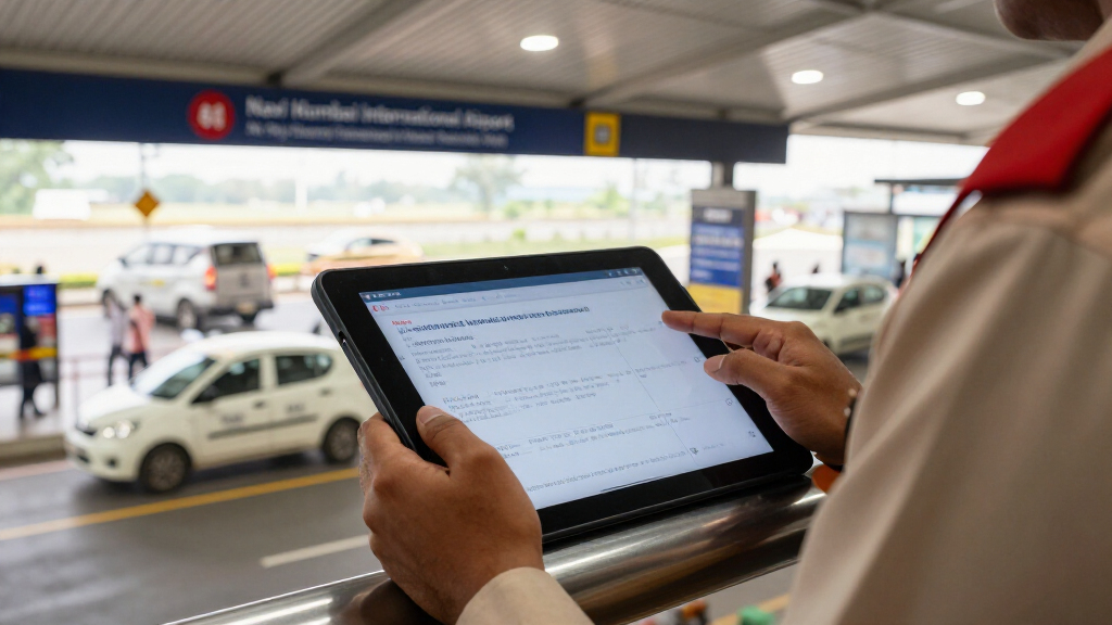 Maharashtra CM Launches BHARAT TAXI Service At Navi Mumbai International Airport - News On AIR