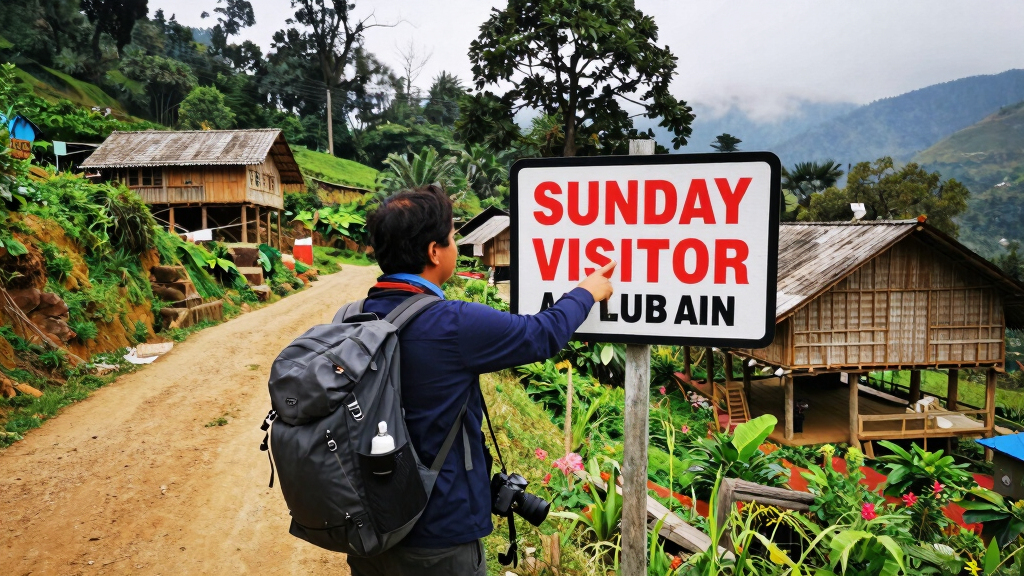 Mawlynnong, India, transformed by tourism, bans visitors on Sundays