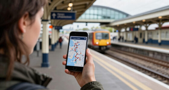 Real-time Map Of Great Britain's Rail Network