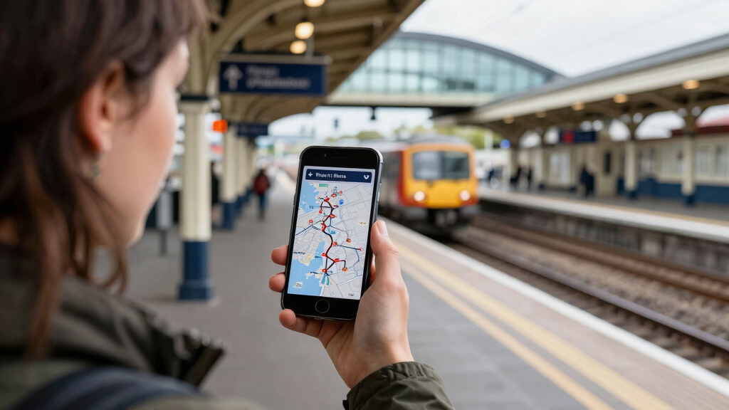 Real-time Map Of Great Britain's Rail Network