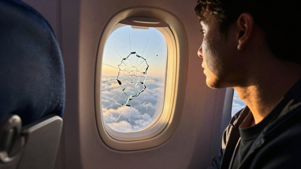 Ryanair Fenster Geplatzt