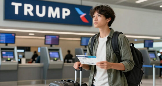 United Airlines Trump Airport
