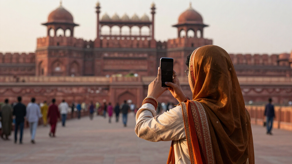 Red Fort, Delhi, India Surges In Global Coverage