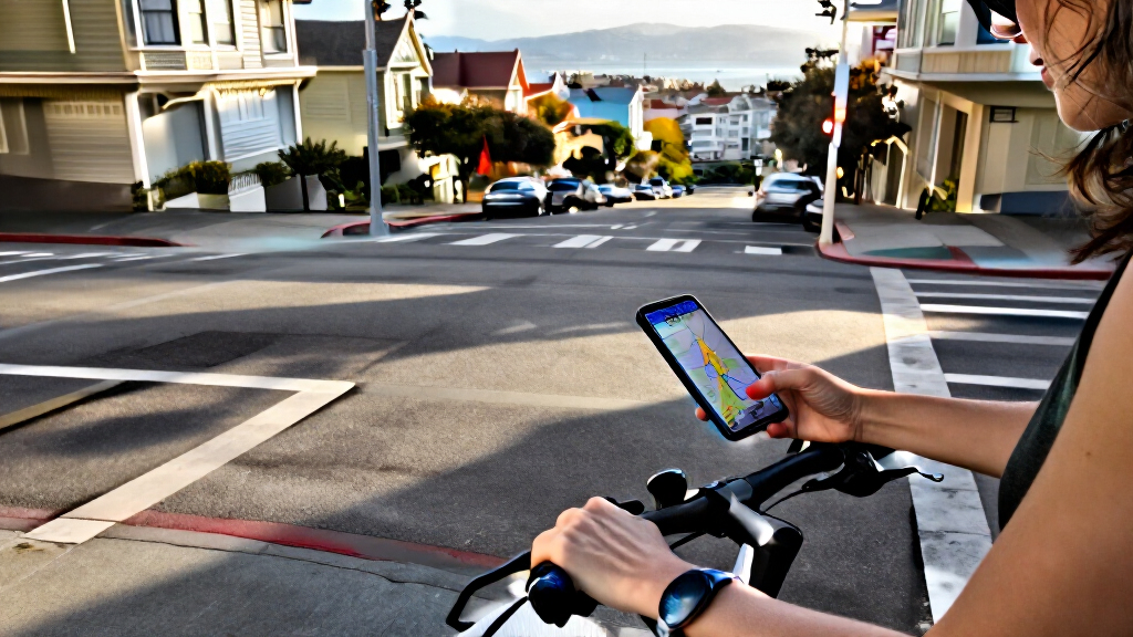 Find The Flattest Route Between Any Two Points In SF